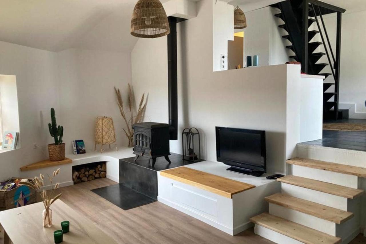 Maison Cocooning Vue Mer A Barnenez Plouézocʼh Exteriör bild